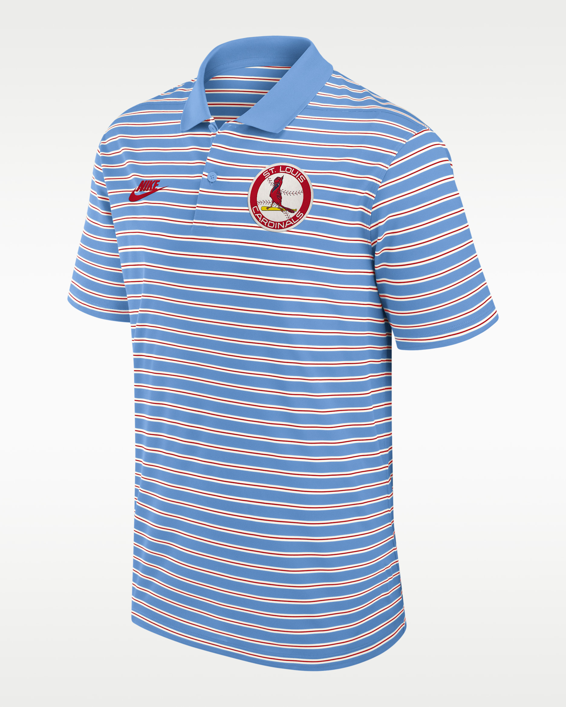 St. Louis Cardinals Cooperstown Striped Victory Men's Nike Dri-FIT